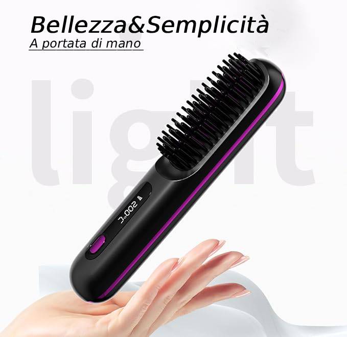 SawyBrush – Spazzola lisciante portatile senza fili ricaricabile