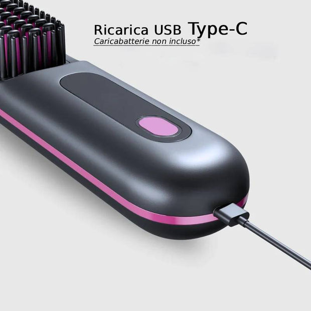 SawyBrush – Spazzola lisciante portatile senza fili ricaricabile